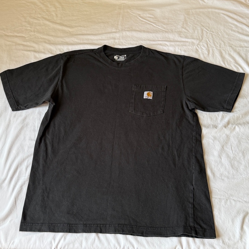 Carhartt Men's Dark Gray Short Sleeve Tee - Picture 3 of 9